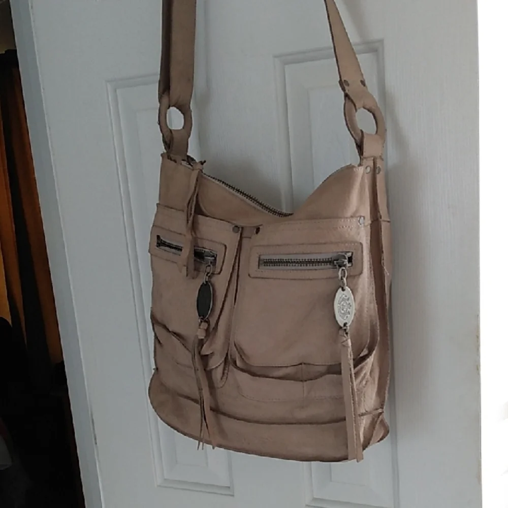 Vintage Juicy Couture Bag Leather Messenger Crossbody Bag Shoulder Purse